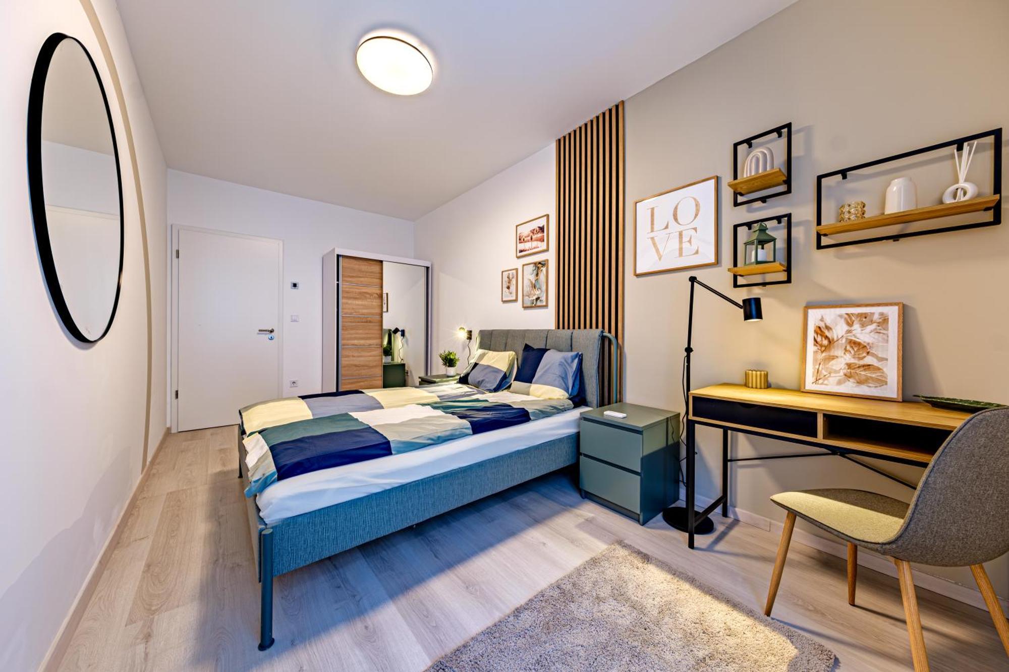דירה Design Near Park With Free Parking *